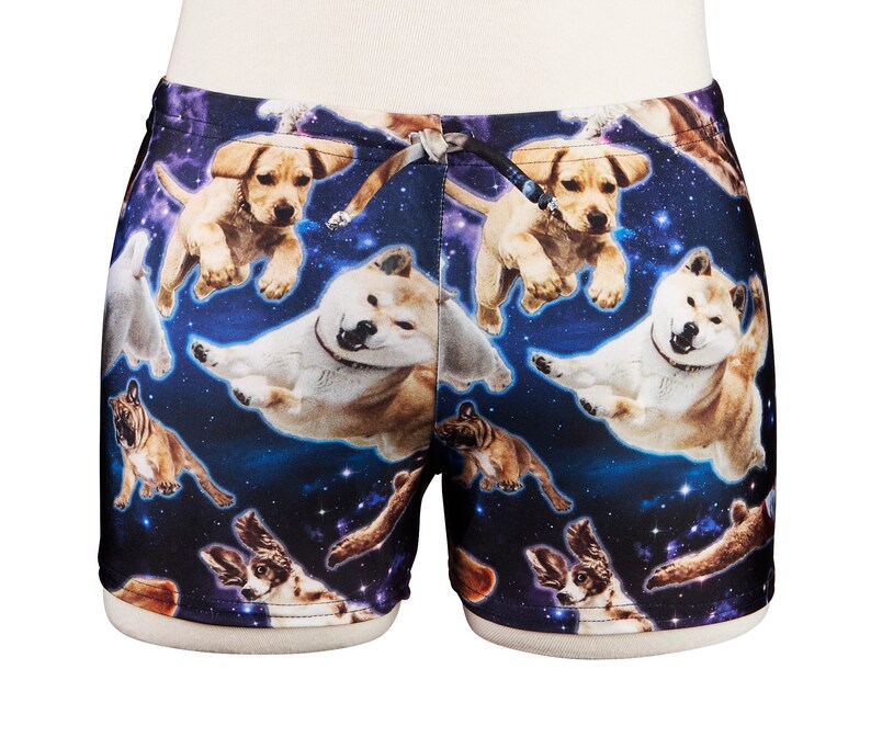 COSMIC WONDER DOGS Swim Trunks Etsy