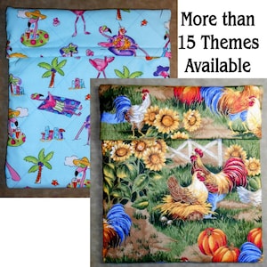 Potato & Vegetable Microwave Bag, Quilted, Microwave Safe, 100% Cotton