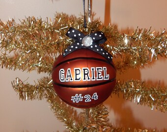 girls basketball ornament