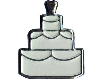 100 Wedding Cake decorative brads for invitations and scrapbooking (Pack of 100)