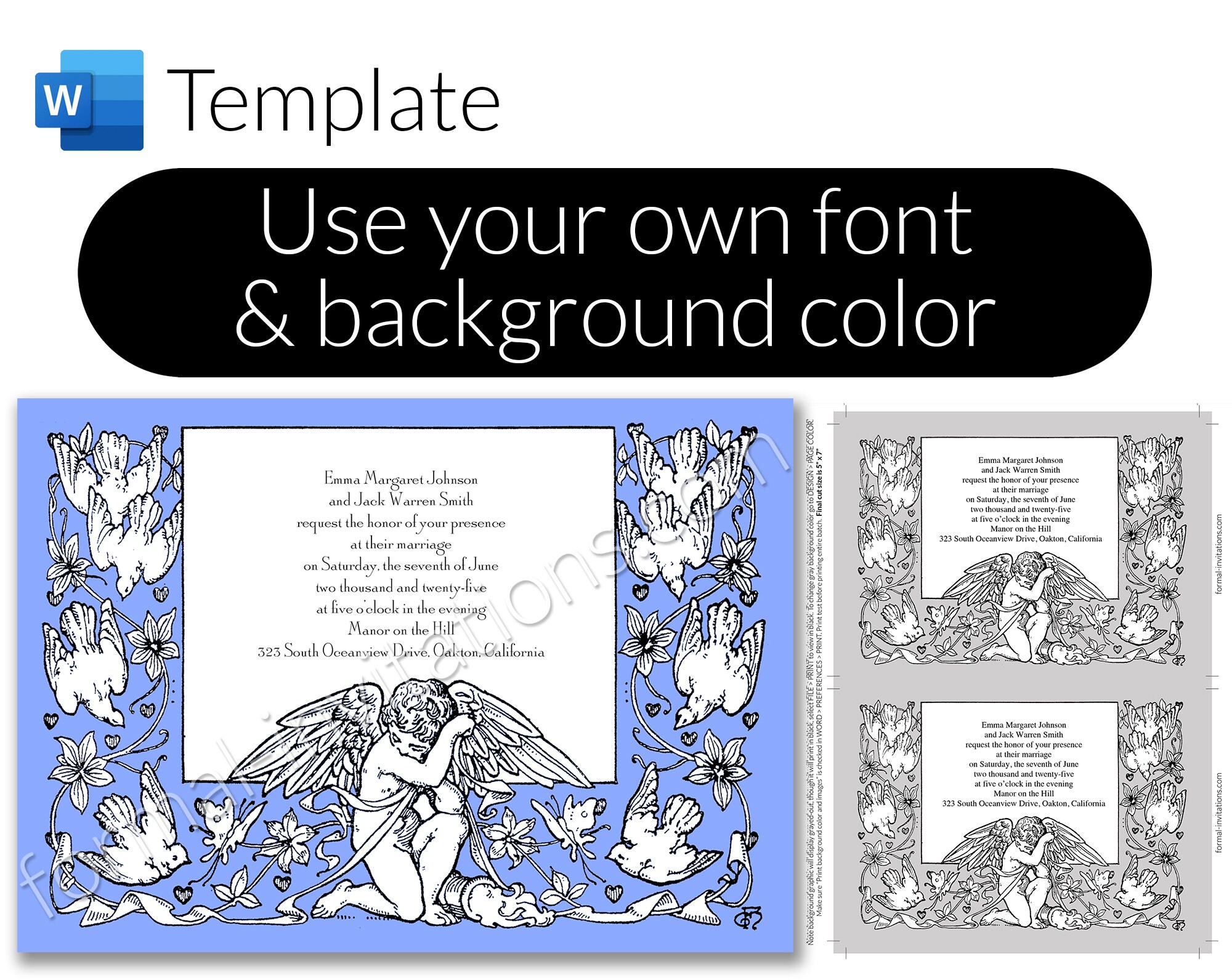 How To Make Vintage Graphic Design On Microsoft Word Pilotselection