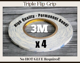 x4 54.7yds (50meters) 3M SUPER Sized Rolls - Triple Duty Double Sided Tape for All of your Crafting Needs!