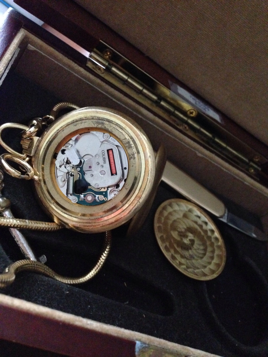 Colibri pocket watch and knife set in original box retail 135 Etsy