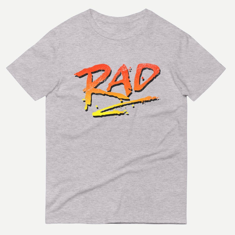 RAD Movie Shirt / BMX TShirt / Cru Jones / Rad Racing / Rad Etsy