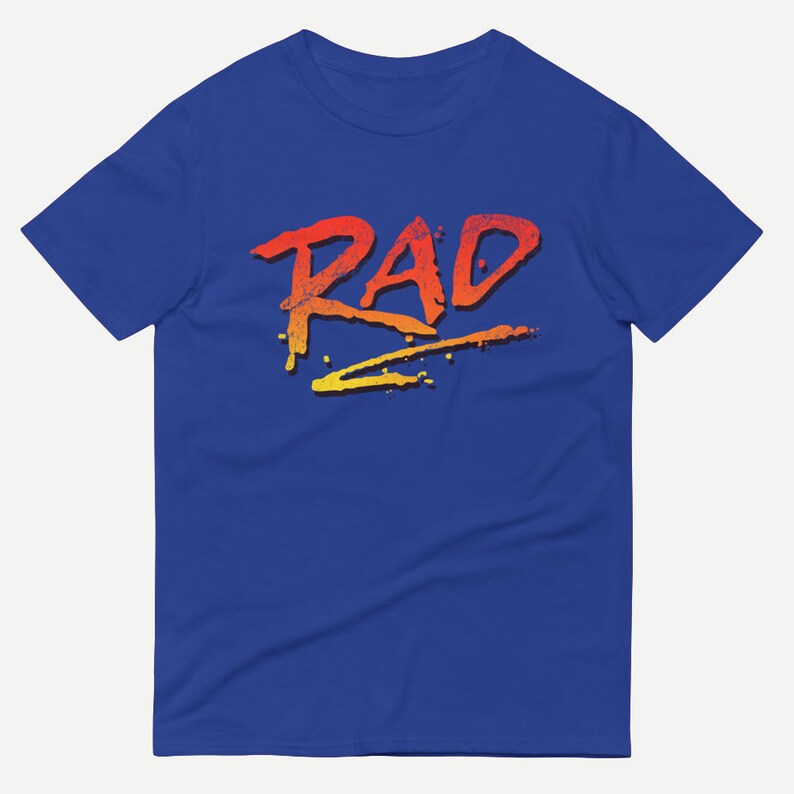RAD Movie Shirt / BMX TShirt / Cru Jones / Rad Racing / Rad Etsy