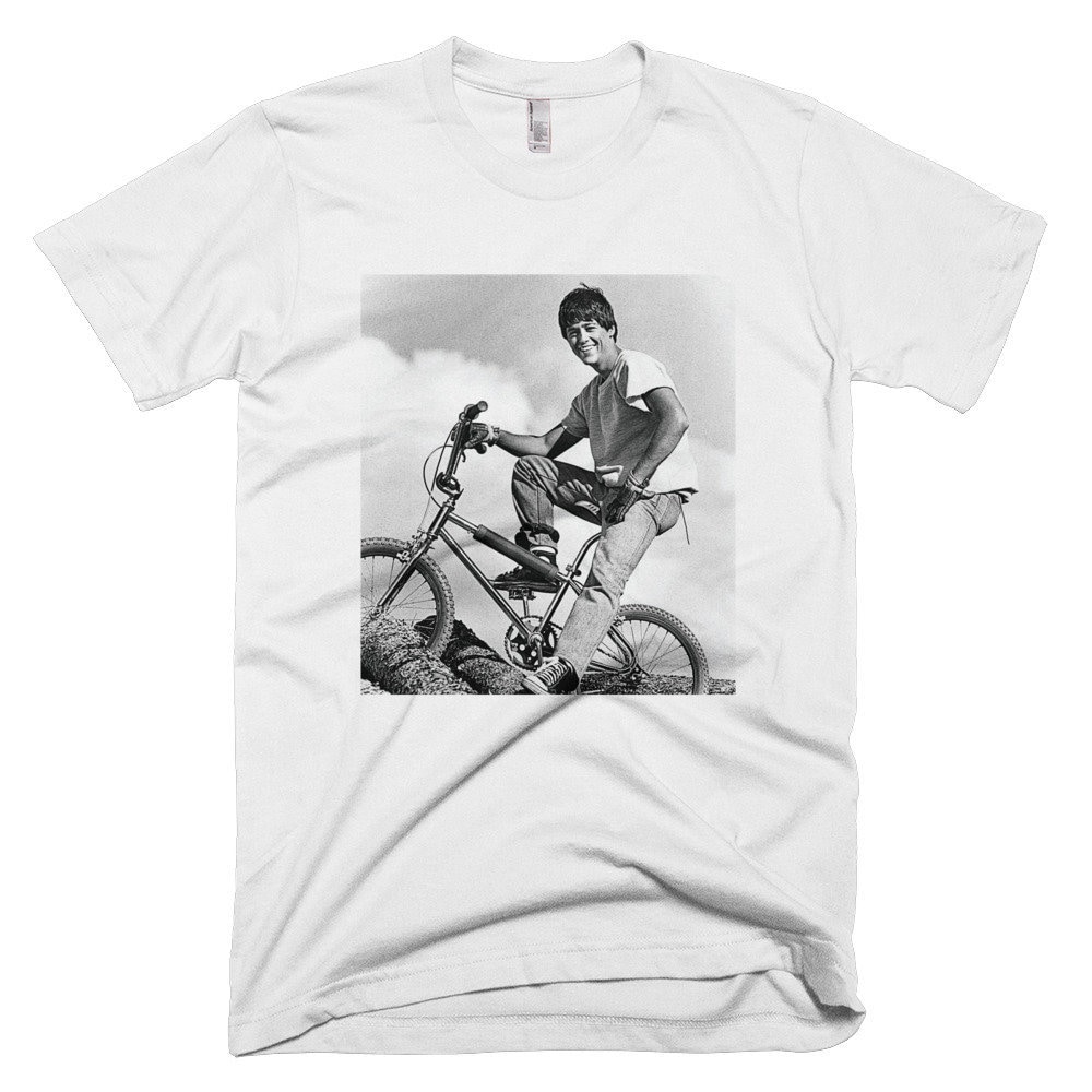 RAD Movie Cru Jones Photo 1986 BMX Bike Movie TShirt Bart Etsy