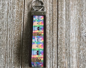 Porte-clés lama coloré, Porte-clés pour femme, Porte-clé cool, Porte-clé personnalisé, Porte-clés pour femme, Cadeau lama, Cadeaux pour femme, Accessoire