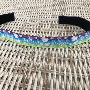 Be Yourself Headband - No Slip Headband - Headbands for Women - Headband for Girls - Hair Bands for Girls - Sports Headband - Gift for Girls
