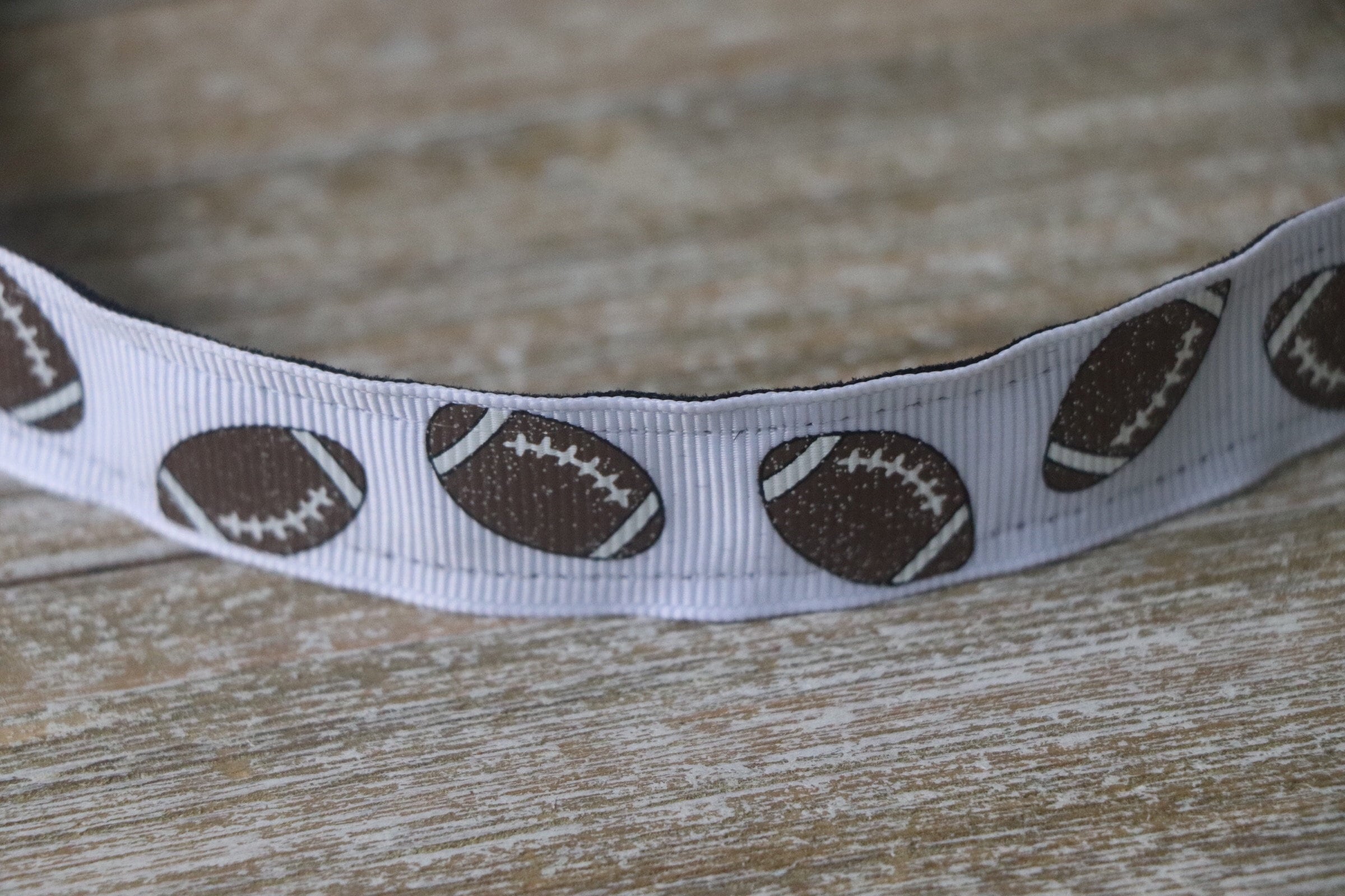 Fan Gear Football Headband-White main image 0