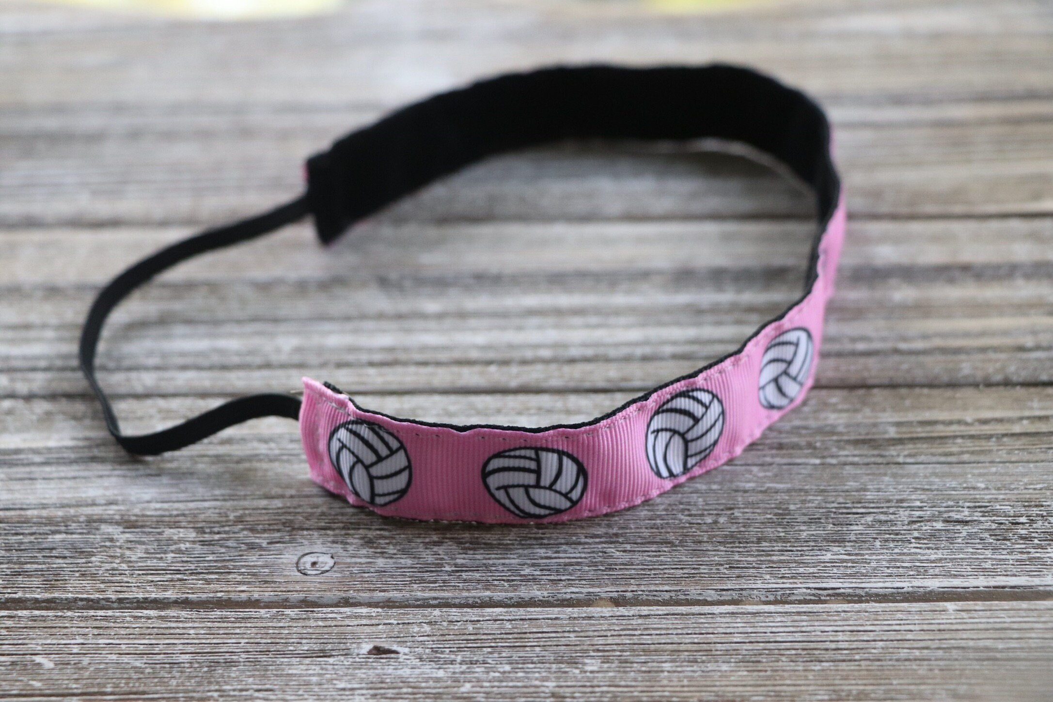 Pink Volleyball Headband Custom Team Headband Sports Etsy