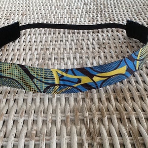 Blue Tennis Headband, Sports Headband, Headband for Women, Headband for Girls, Tennis Gift, No Slip Headband, Girls Hair Bands