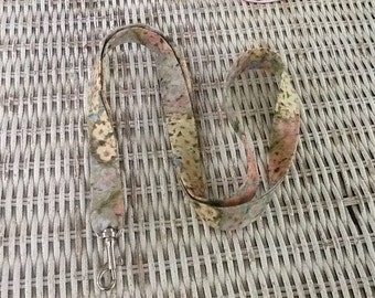 Cordón de flores para mujer, cordón de tela para enfermeras, cordón para maestras, cordón para llaves, cordón para credenciales, regalo para mujer, collar con cordón