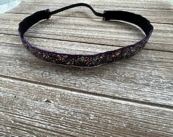 Colorfull Glitter Sparkle Headband, No Slip Headband, Sport Headband, Headband for Girl, Headband for Women, Gifts for Women, Hair Accessory