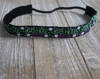 Beach Hair Headband, Toddler Headband, Girls Hair Accessories, No Slip Headband, Headband for Girls, Gifts for Girls, Adjustable Headband