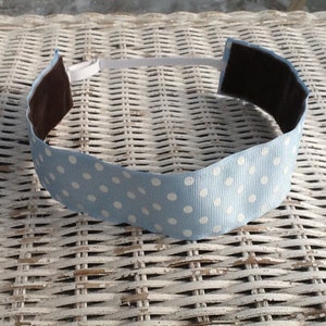 Wide Polka Dot Headband, Headband for Women,  Sports Headband, Headband for Girls, Non Slip Headband,  Hair Bands for Girls,  Accessory