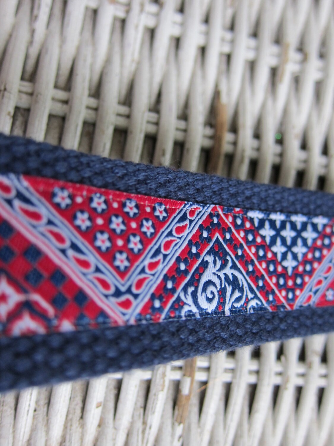 Navy Blue Bandana Keychain Custom Keychains Cool Keychains Etsy