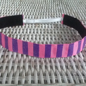 Preppy Striped Headband - Headbands for Girls - No Slip Headband - Sports Headband - Adjustable Headband - Headbands for Girls