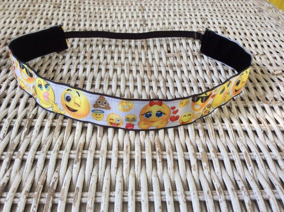 Emoji Emotion Headband No Slip Headband Headband for Girls | Etsy