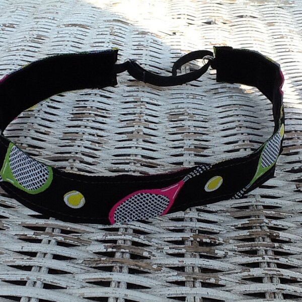 Tennis Sports Headband - No Slip Headband - Adjustable Headband - Tennis Gifts - Headbands for Women - Headbands for Sports - Hair Bands