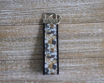 Puppy Keychain, Keychains for Women, Gifts for Her, Wrist Lanyard, Custom Key Fob, Keychain Wristlet, Women's Accessory, Gifts for Teachers