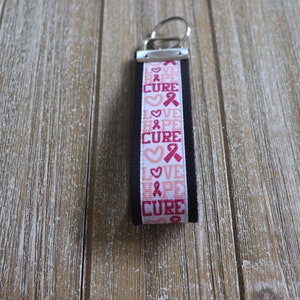 Porte-clés Peace Love Hope, Porte-clés de sensibilisation au cancer du sein, Porte-clés pour femmes, Porte-clés bracelet, Meilleurs cadeaux pour enseignant, Accessoire