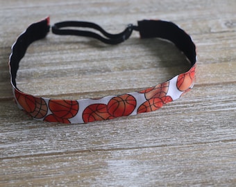 Diadema de baloncesto para niñas, diadema deportiva, diadema para mujeres, regalo de baloncesto, diadema sin deslizamiento, banda para el cabello para niñas, accesorio para el cabello