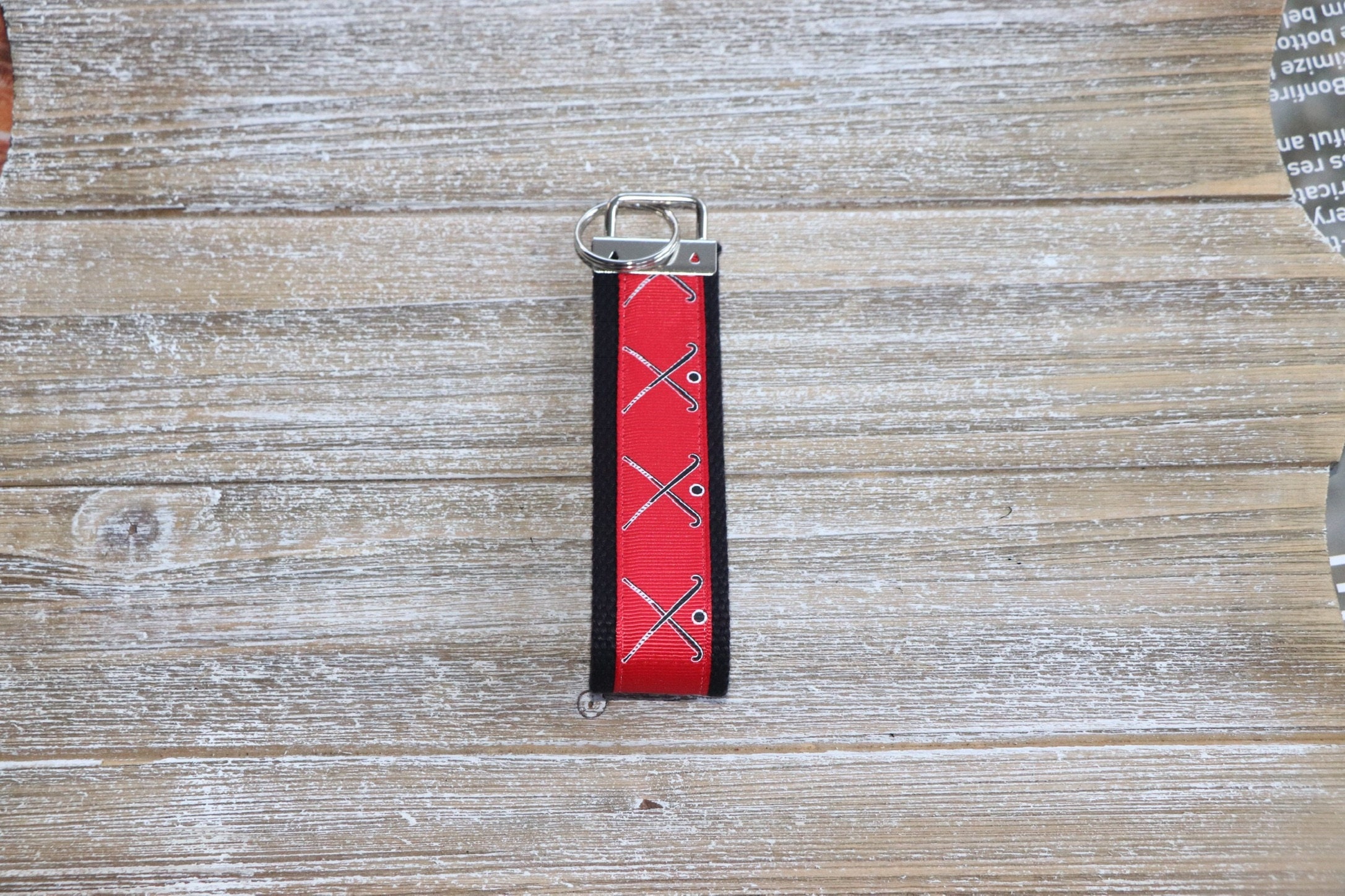 Red Field Hockey Keychain Field Hockey Gift Keychain for Etsy