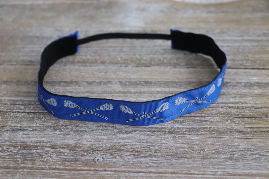 Lacrosse Headbands Sports Headband Velvet Hair Bands Gifts Etsy