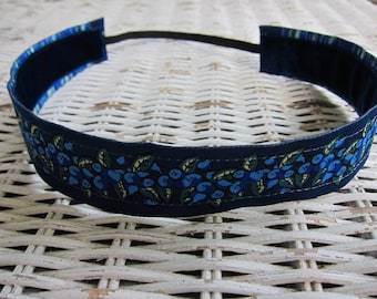 Womens Blueberry Headband - Girls No Slip Headband