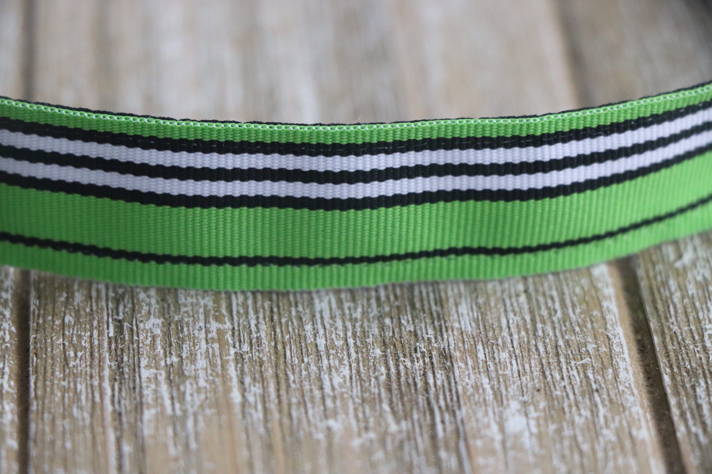 Striped Green Headband Sports Headband Non Slip Headband Etsy