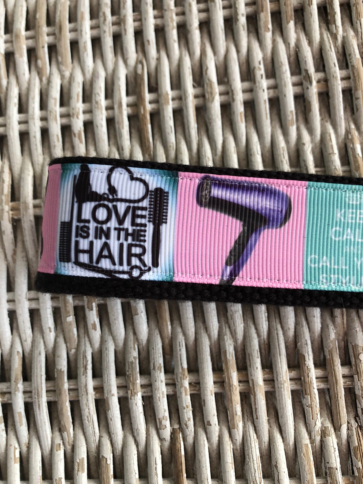 Hair Stylist Keychain Womens Key Fob Custom Keychain Hair