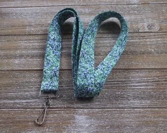Cordón de identificación con flores, cordón para profesores, cordón para enfermeras, cordón genial, regalos para mujeres, porta identificación, cordón para credencial, regalos para ella