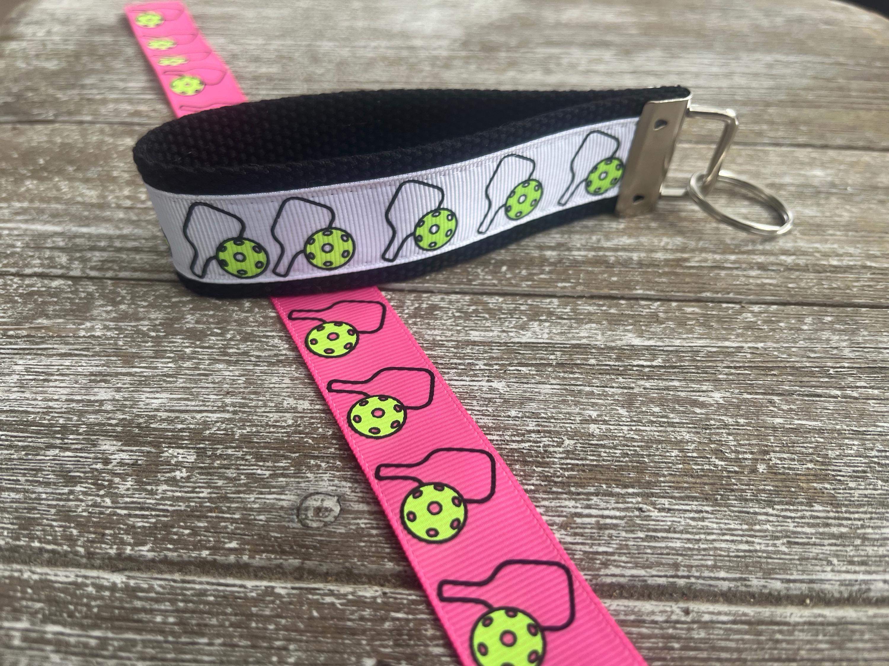 Pickleball Keychain, Pickleball gift, Key Holder, Pickleball Accessory, Key Fob Keychain, Women’s Accessory, Keychains for Women