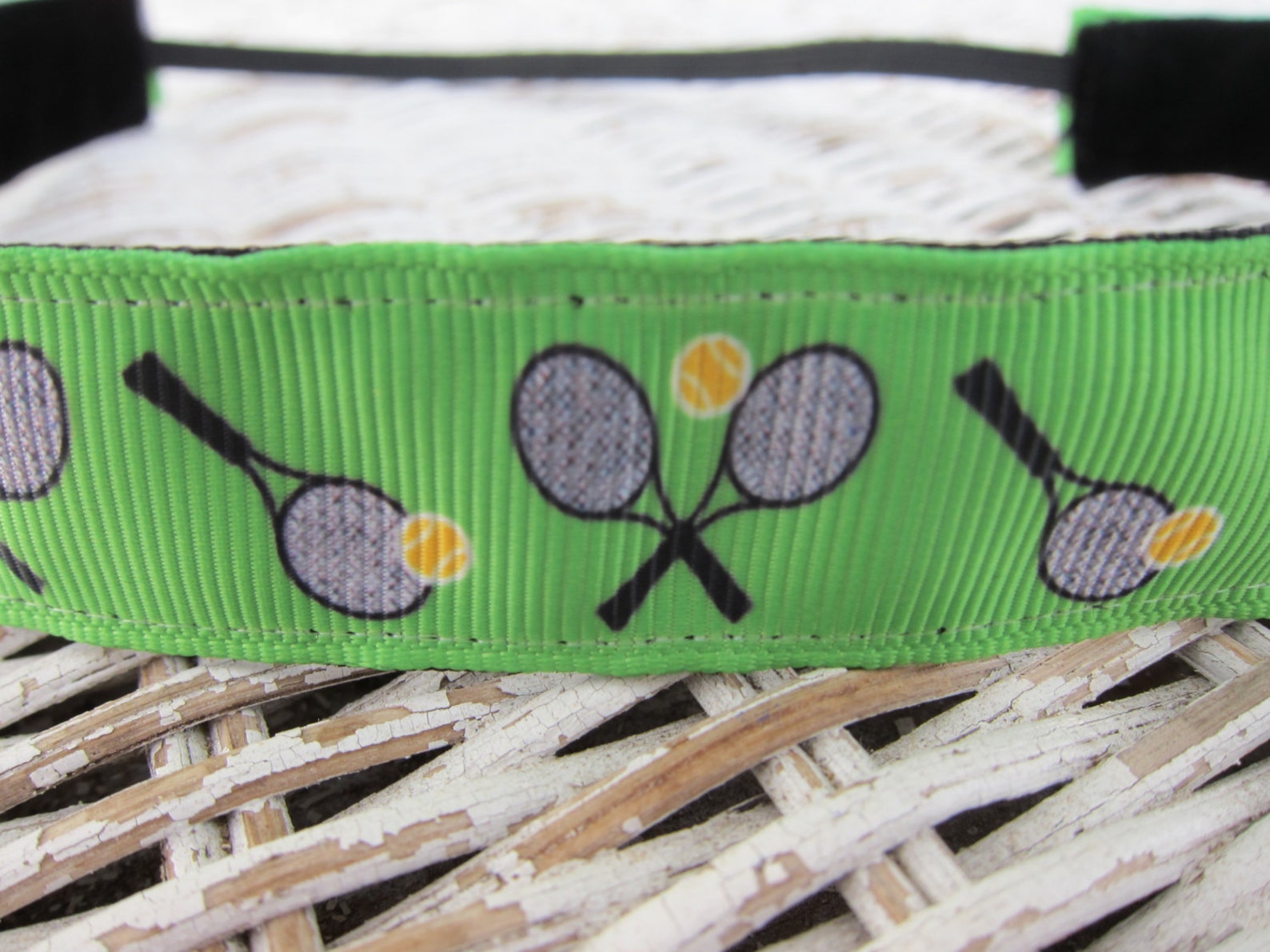 Green Tennis Headband Sports Headband Headband for Girls Etsy