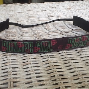 Runner Girl Headband, Running Headband, Headband for Women, Headband for Girls, No Slip Headband,  Sports Headband, Girl Hair Accessory