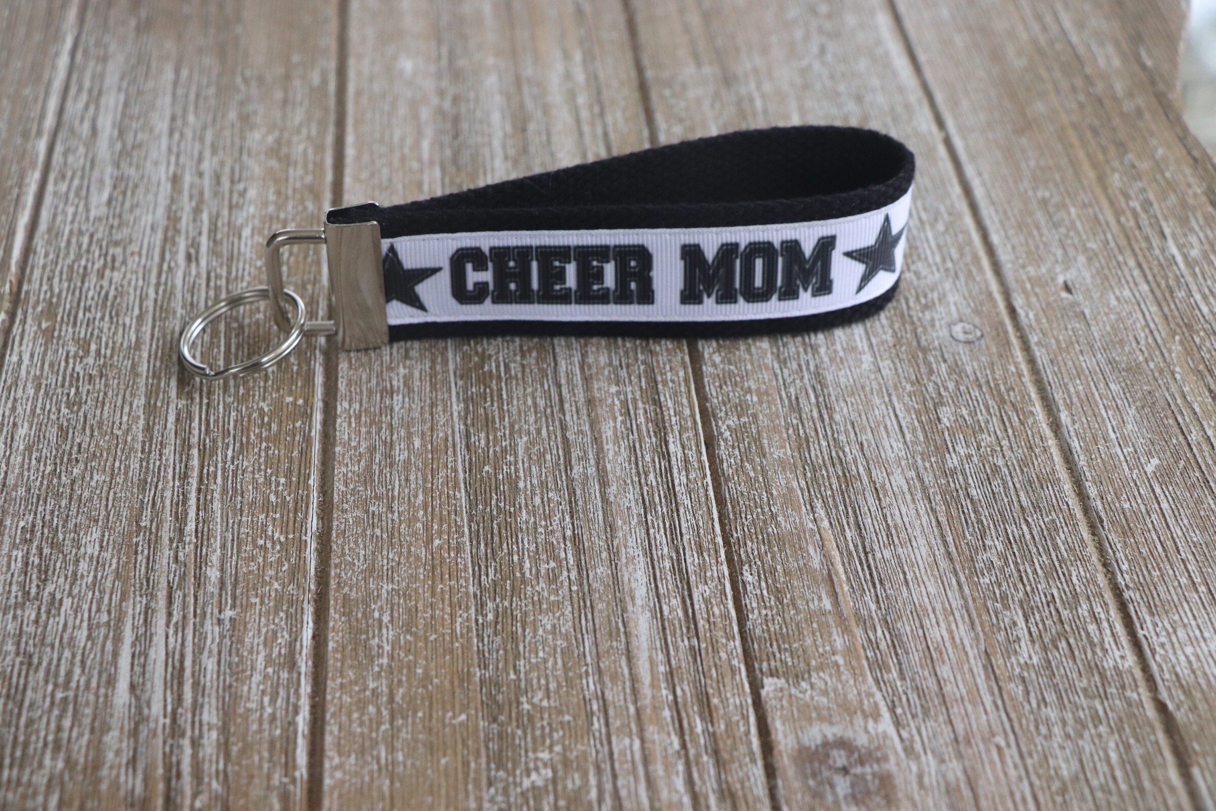 Cheer Mom Keychain Sports Key Fob Keychains for Women Etsy