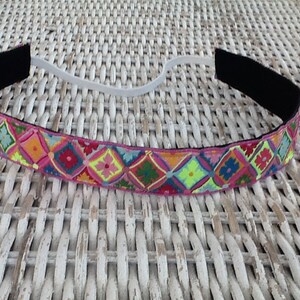 Pink Flower Headband - Headbands for Women - Girls Headband - Adjustable Headband - Running Headband -Adjustable Headband -No Slip Headband