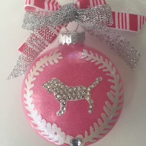 PINK victoria secret ornament