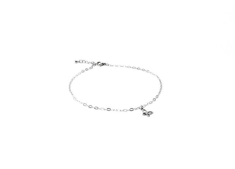 Stainless Steel Anklets with Hollow Out Butterfly, Sign of Life, Dragonfly image 5