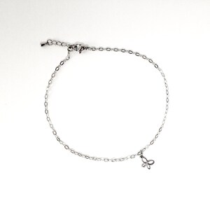 Stainless Steel Anklets with Hollow Out Butterfly, Sign of Life, Dragonfly image 6