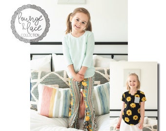 Lounge & Lace Collection- Youth Tess Top Pattern Sizes 1/2-14