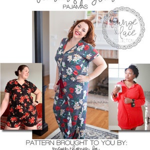 Lounge & Lace Collection- Adult Peyton Pajamas