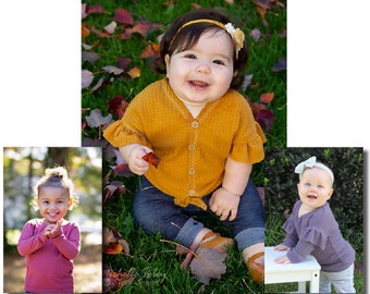 Baby Brenda Dolman Top & Tunic PDF Pattern size Newborn -24 months