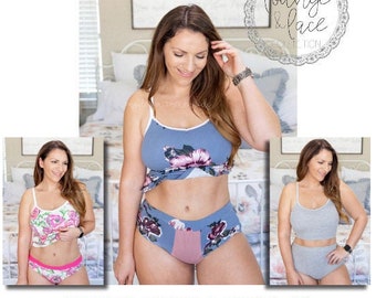 Lounge & Lace Collection- Adult Luna Leakproof Pattern PDF Sewing Pattern