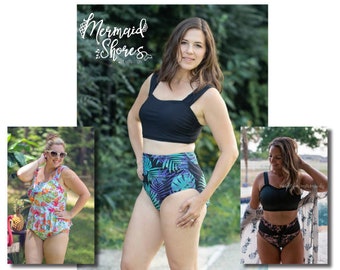Mermaid Shores Collection- Women’s Roxy Swimsuit PDF Pattern instant download