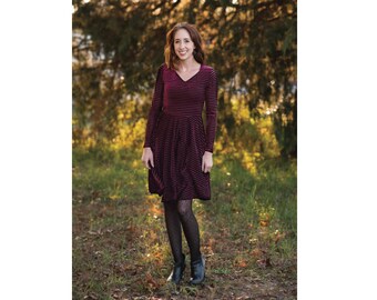 Adult Ivy Peplum, Mini & Dress PDF Pattern