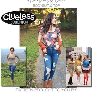 Dames Tai bodysuit & top PDF-patroon direct downloaden
