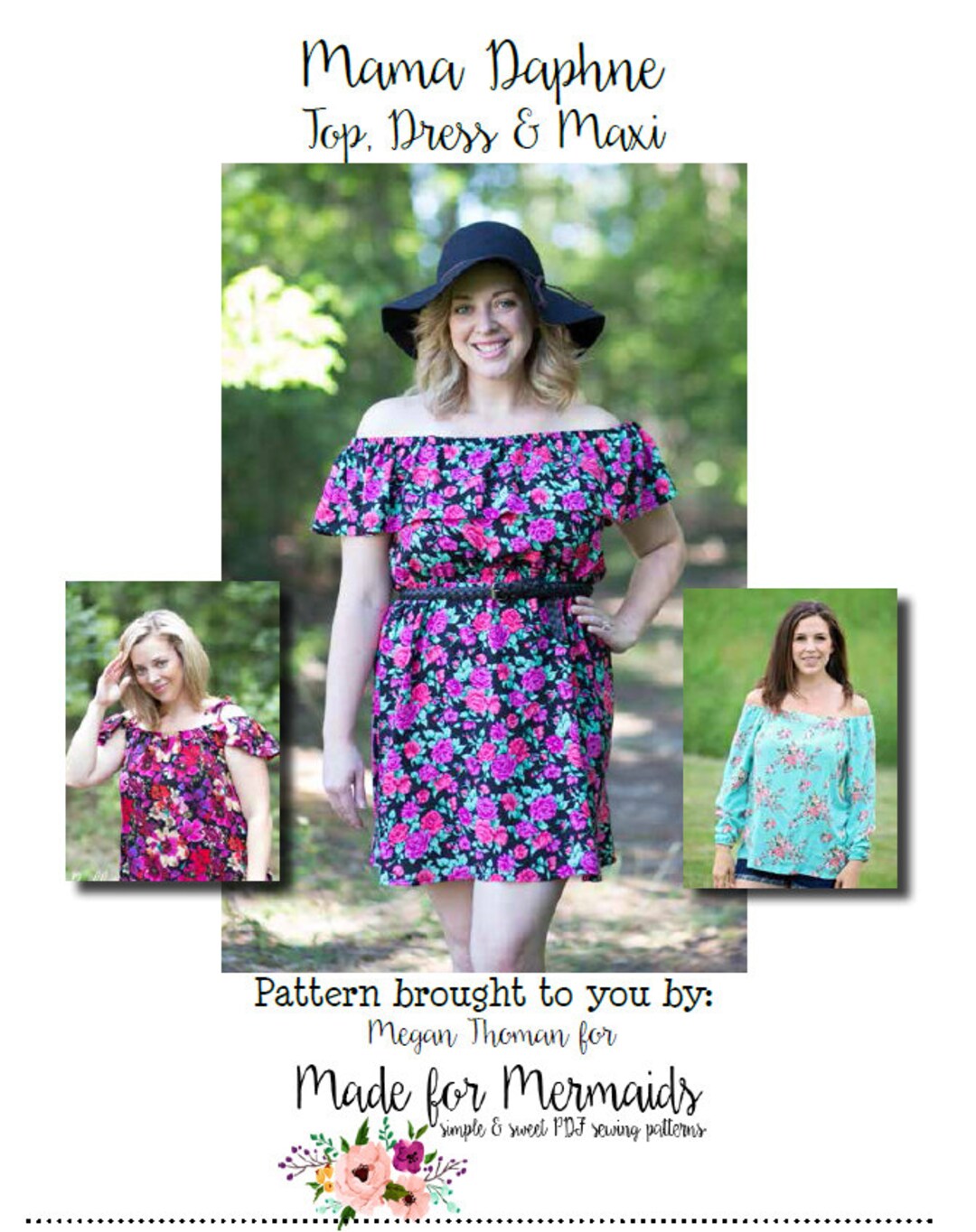 chinese dress ladies PDF by Masin Sewing Pattern- Daphne Maxi Dress  Zen Of Sewing