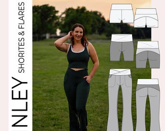 Barbelle Collection: Finley Shorties, Bike Shorts & Flares