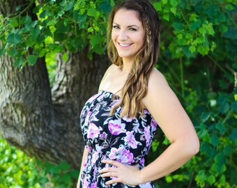 Women's Millie Romper and Dress PDF Sewing Pattern Sizes